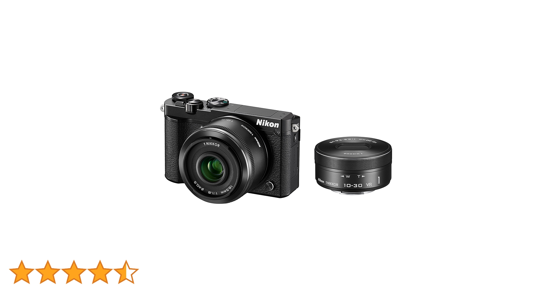 Amazon | Nikon ミラーレス一眼 Nikon1 J5 ダブルレンズキット